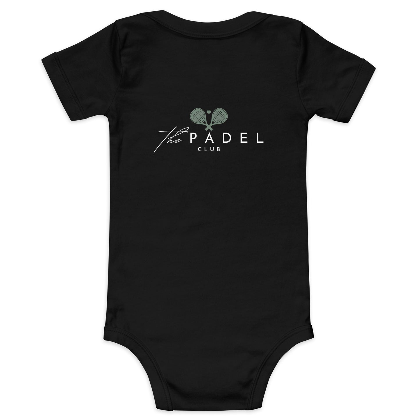 Padel-Body Schwarz weiss/olive (EN)