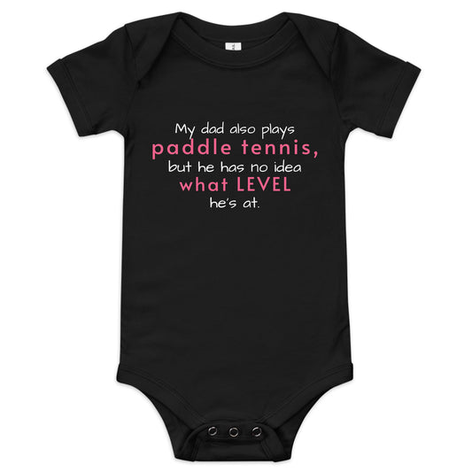 Padel-Body Schwarz/Pink (EN)