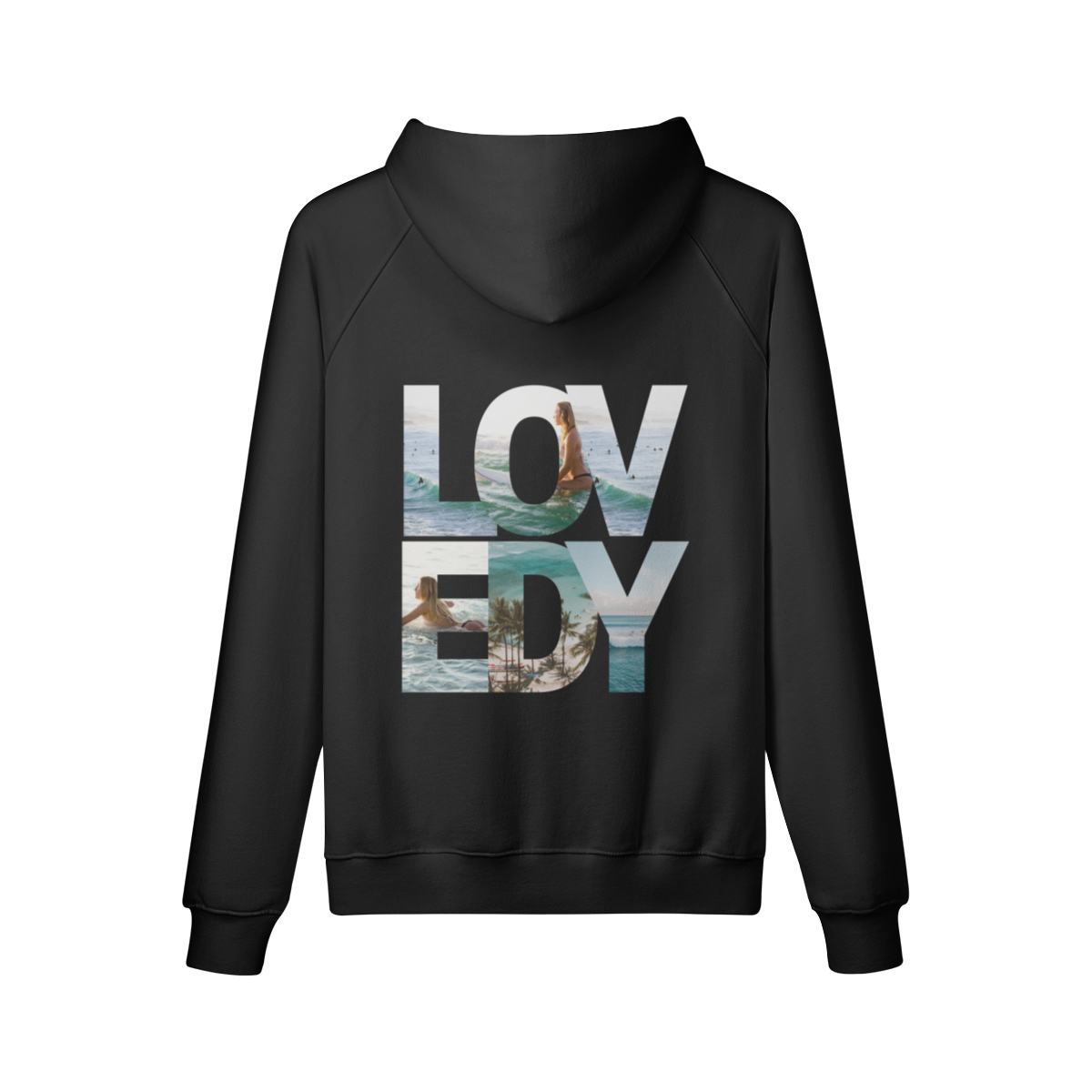 Unisex LOVEDY Surf Girl Hoodie